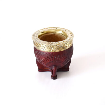 Mate Imperial Cuero Labrado a mano