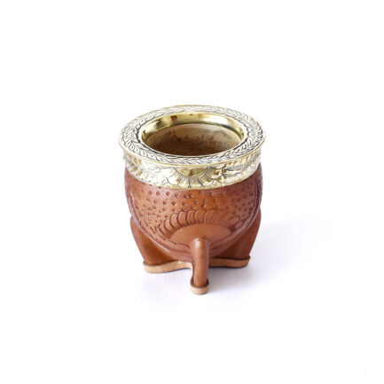 Mate Imperial Cuero Labrado a mano - Imagen 4