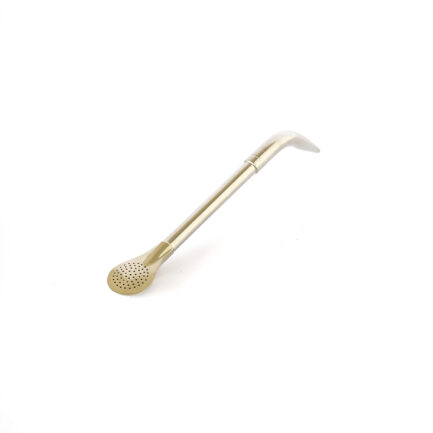 Bombillón de Alpaca 10mm Pico de Loro Liso