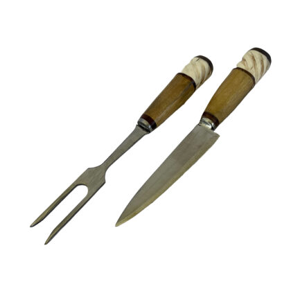 Juego de Cuchillo y Trinche Artesanal Regional - Imagen 3